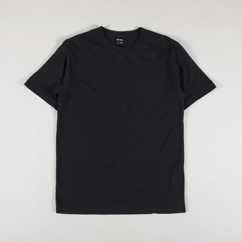 Goldwin Big Logo T Shirt Black