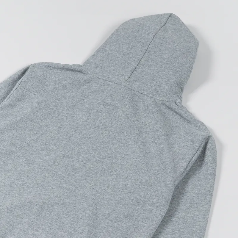 Gramicci Logo Hooded Sweat Heather Grey-5