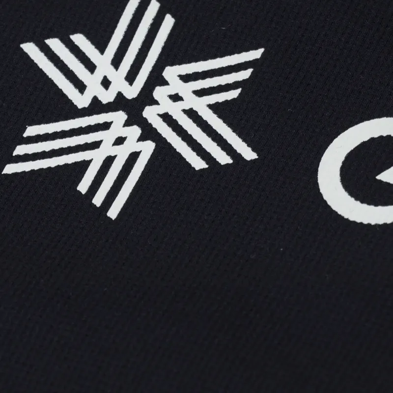 Goldwin Logo WF Dry T Shirt Black-4