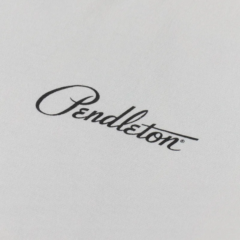 Pendleton Los Lunas Logo Graphic T Shirt Sand-5