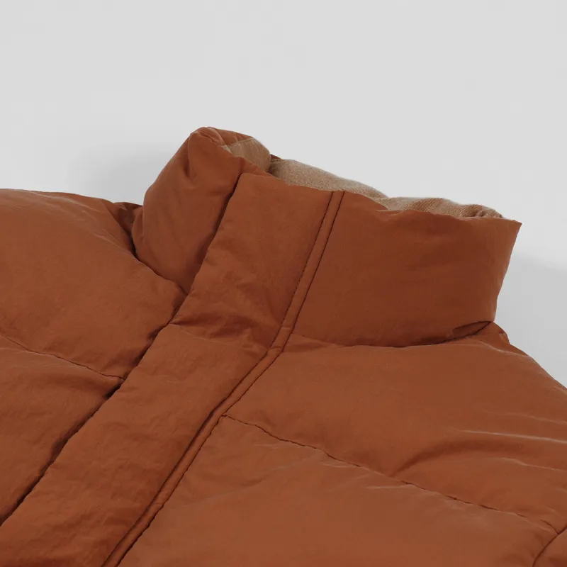 Uniform Bridge Light Down Parka Orange-9