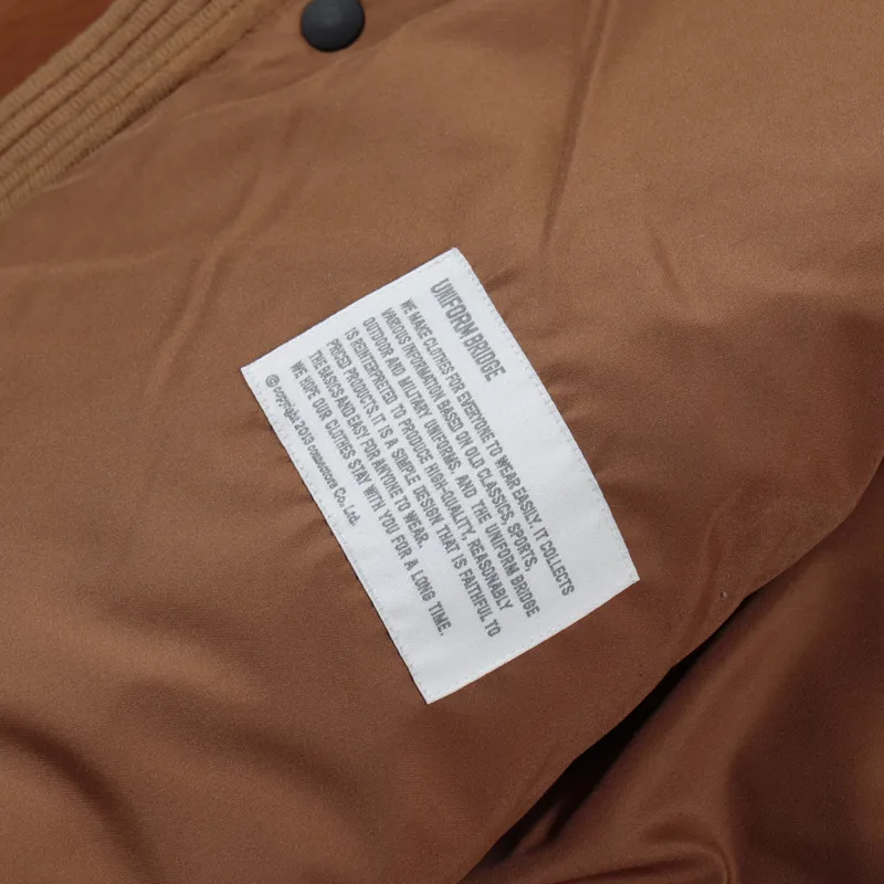 Uniform Bridge Light Down Parka Orange-8