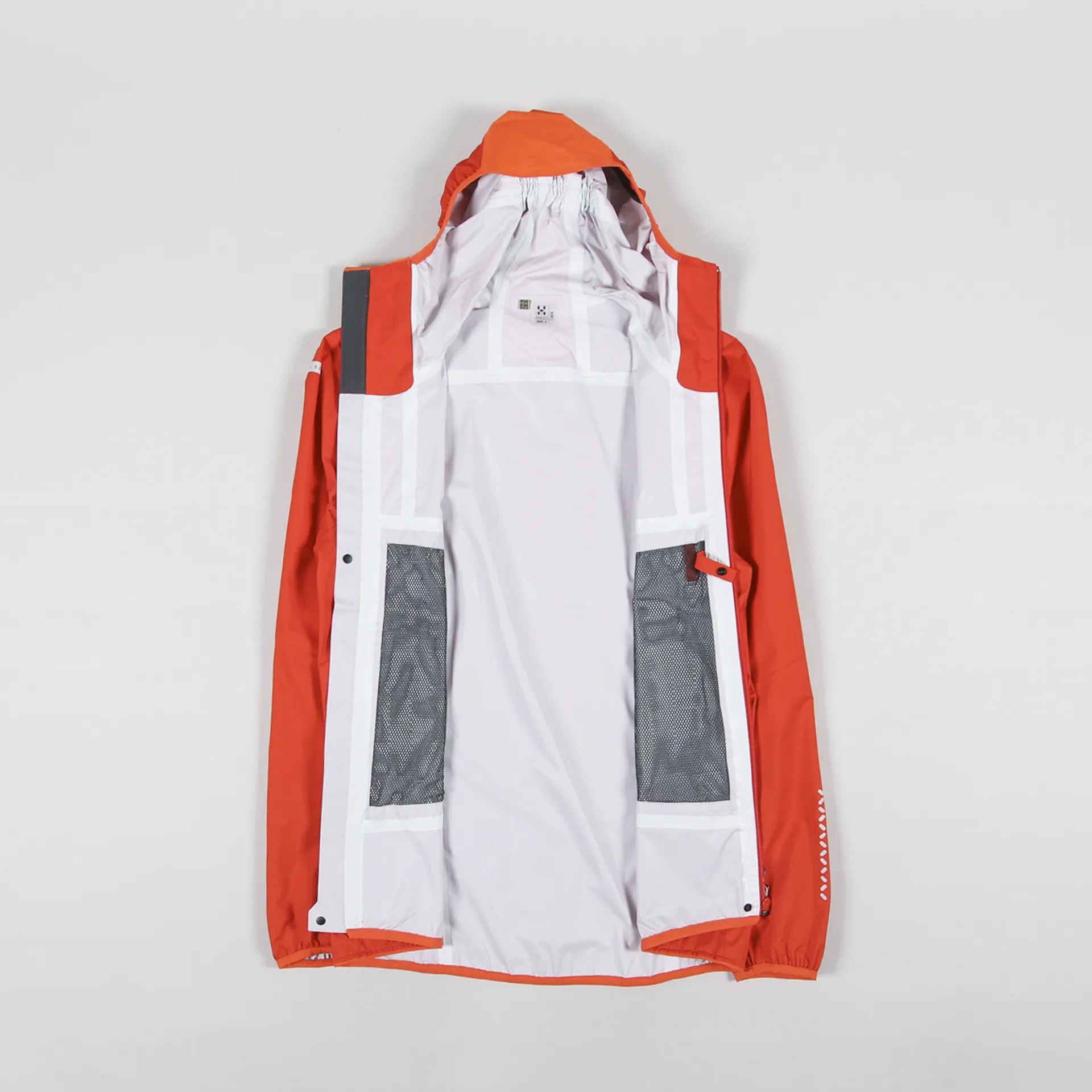 Haglofs Mens Lightweight L.I.M PROOF Shell Jacket Habanero Orange