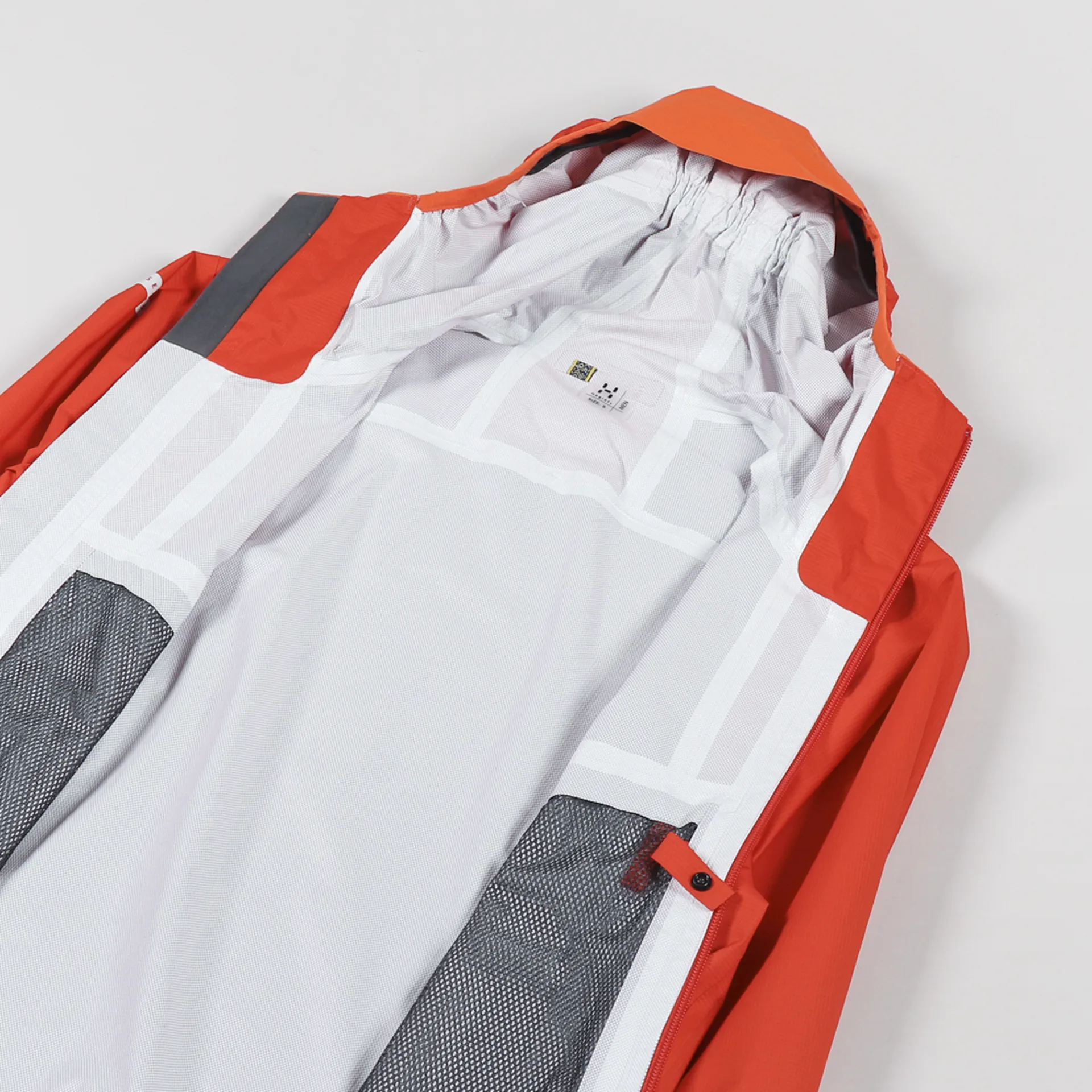 Haglofs Mens Lightweight L.I.M PROOF Shell Jacket Habanero Orange