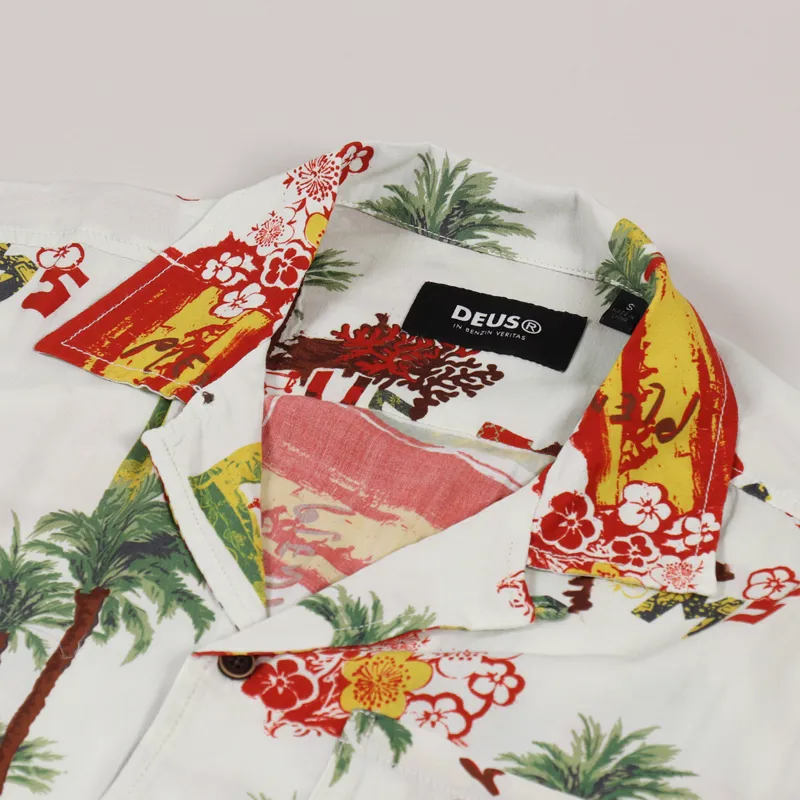 Deus Ex Machina Lambada Shirt Off White-3