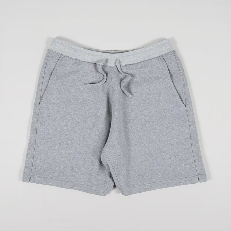 Universal Works Lumber Short Grey Marl Fleece