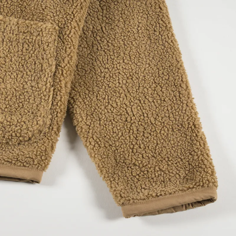 Universal Works Lancaster Jacket Sand Mountain Fleece-6