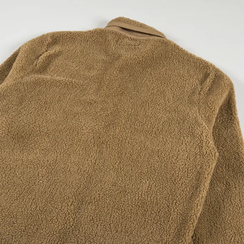 Universal Works Lancaster Jacket Sand Mountain Fleece-5