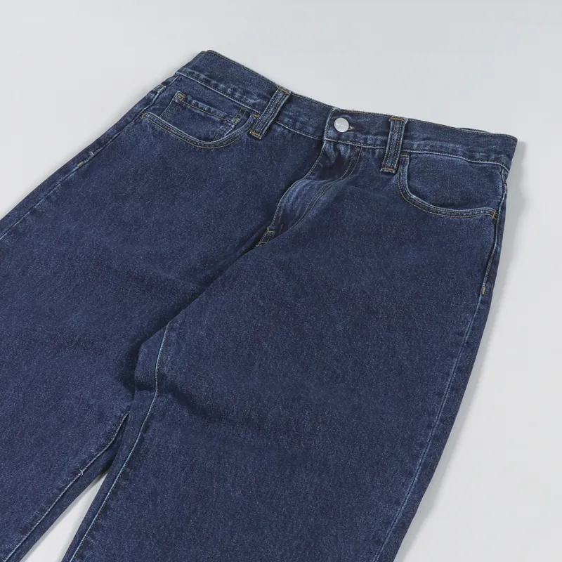 Carhartt WIP Landon Pant Blue Stone Washed Robertson Denim-6
