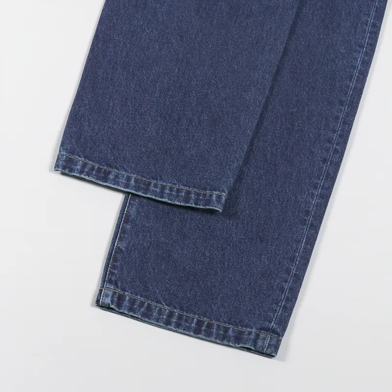 Carhartt WIP Landon Pant Blue Stone Washed Robertson Denim-4