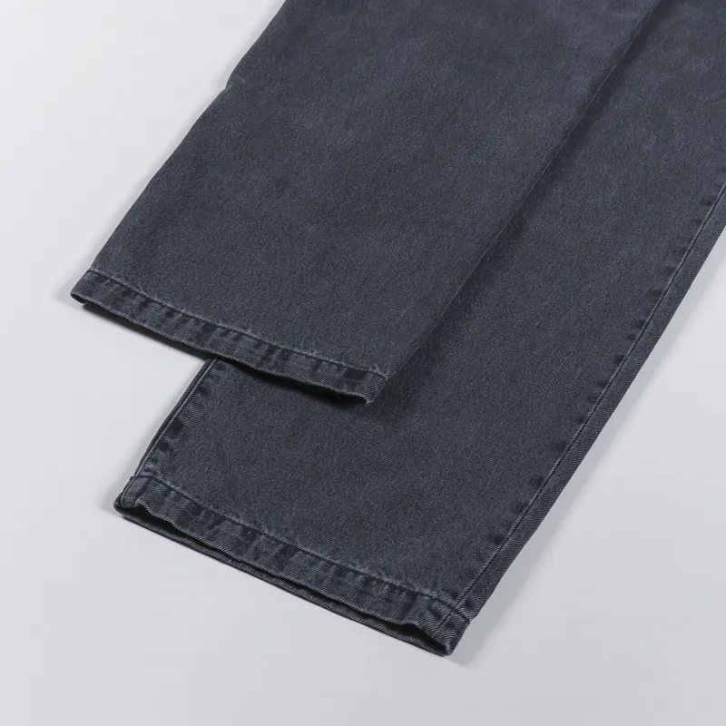 Carhartt WIP Landon Pant Black Heavy Stone Washed Robertson Denim-4