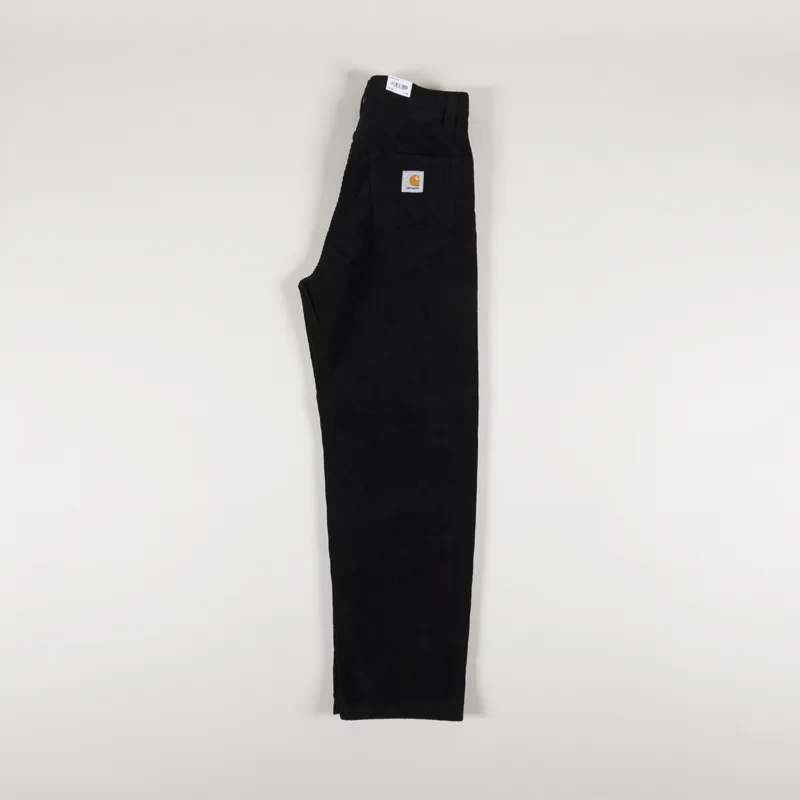 Carhartt WIP Landon Cord Pant Black Rinsed-2