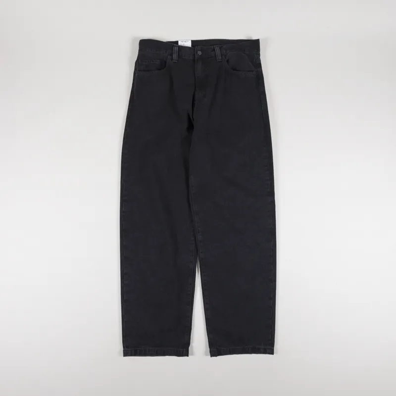 Carhartt WIP Landon Pant Black Stone Washed Robertson Denim-1