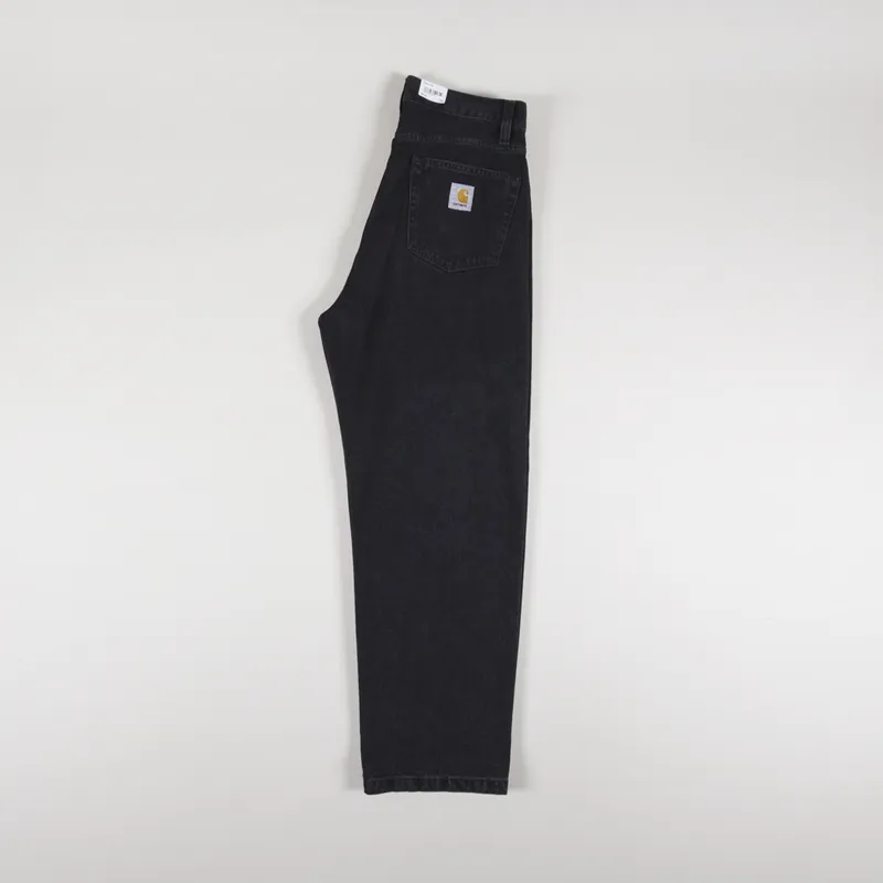 Carhartt WIP Landon Pant Black Stone Washed Robertson Denim-5