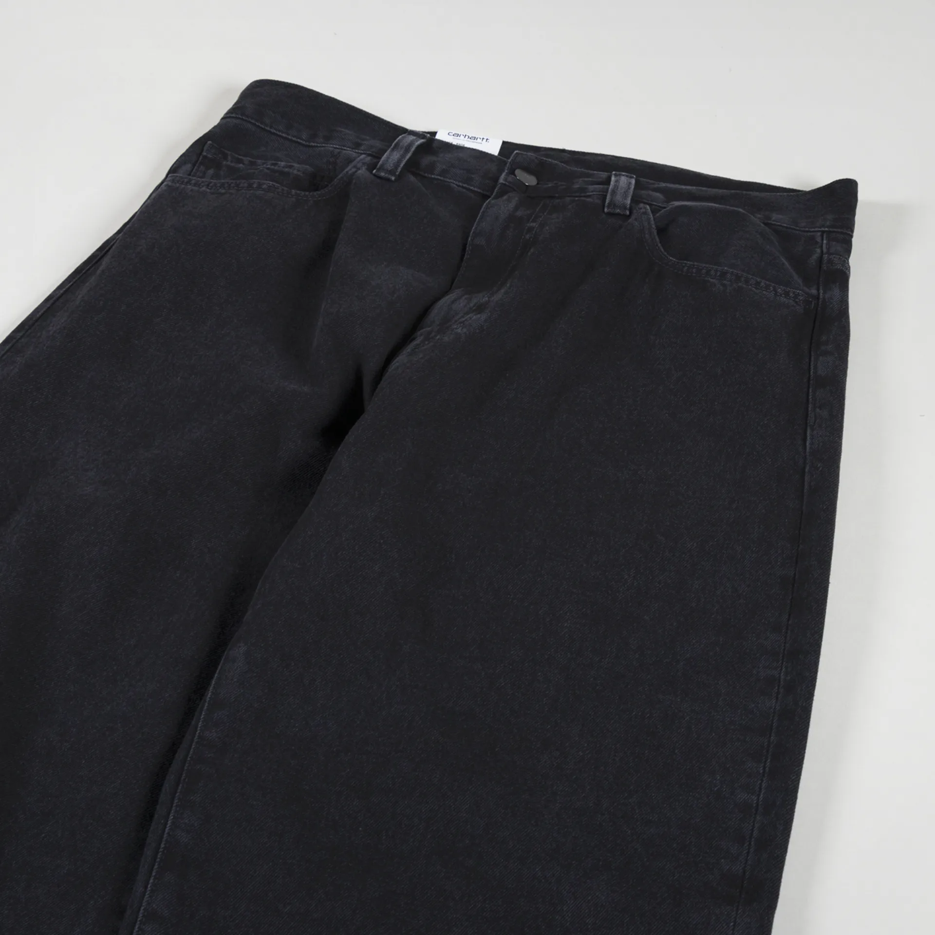 Carhartt WIP Mens Landon Pant Black Stone Washed Robertston Denim