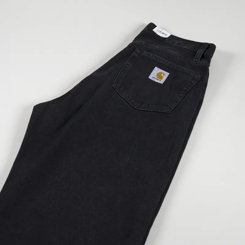 Carhartt WIP Landon Pant Black Stone Washed Robertson Denim-4