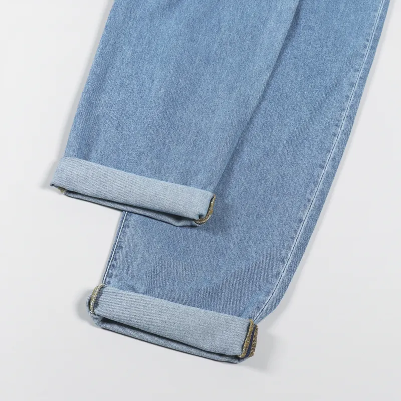 Carhartt WIP Landon Pant Blue Heavy Stone Washed Robertson Denim-3