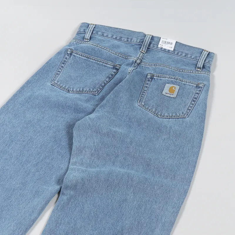 Carhartt WIP Landon Pant Blue Heavy Stone Washed Robertson Denim-7