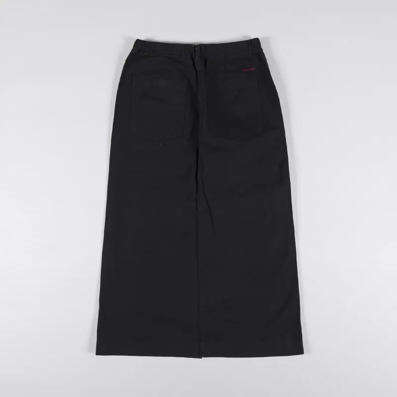 Gramicci Womens Long Baker Skirt Black-3