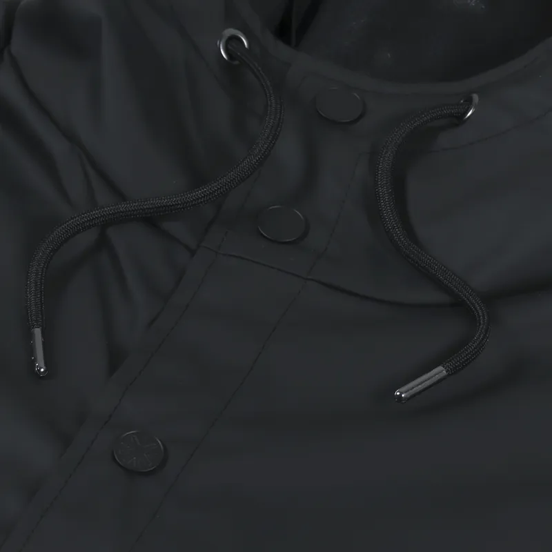 Rains Waterproof Long Jacket Black-8