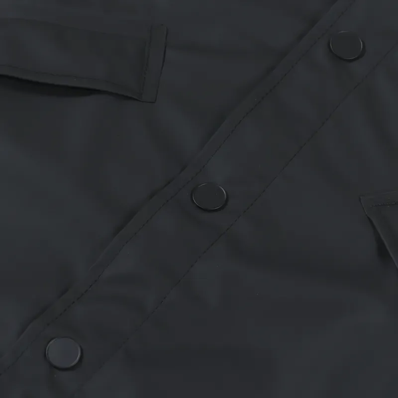 Rains Waterproof Long Jacket Black-7