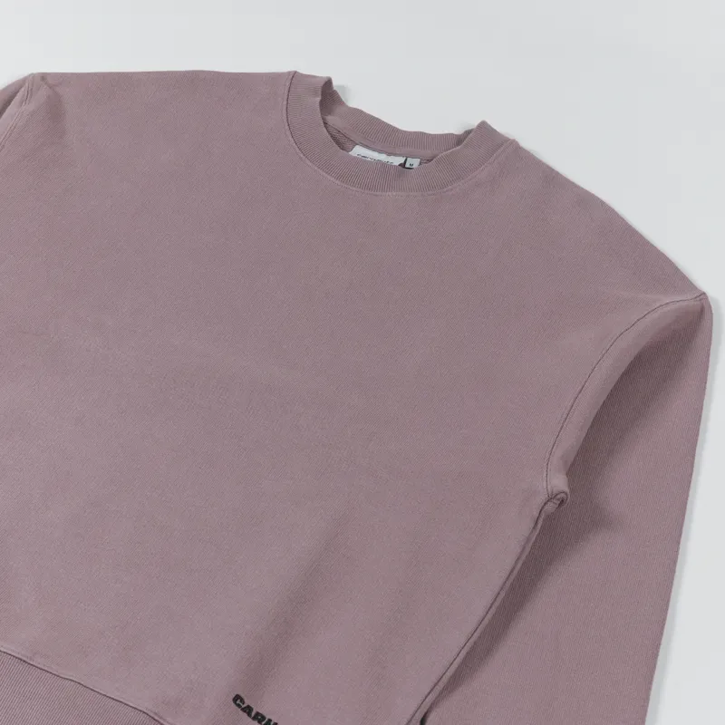 Carhartt WIP Link Script Sweat Lapinus Black-2