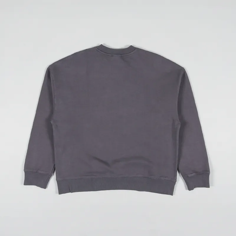 Carhartt WIP Link Script Sweat Rhino Black-1