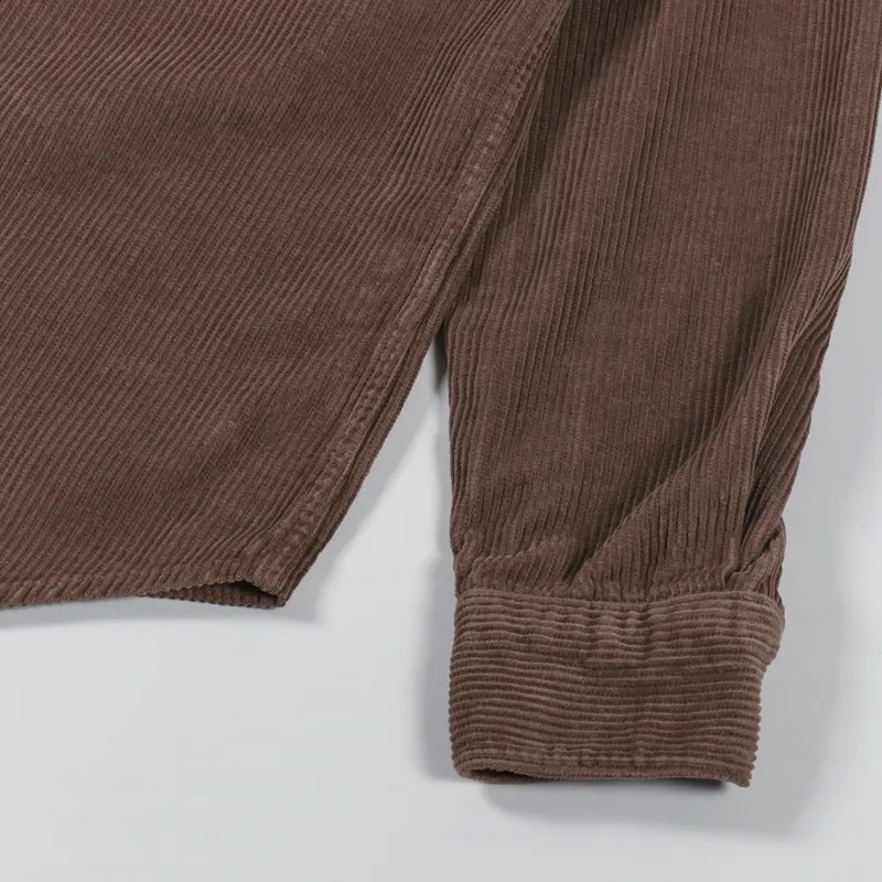 Portuguese Flannel Lobo Shirt Brown-4