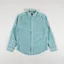 Portuguese Flannel Lobo Cord Shirt Turquoise