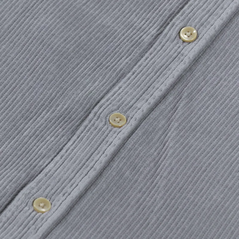 Portuguese Flannel Lobo Shirt Grey-5