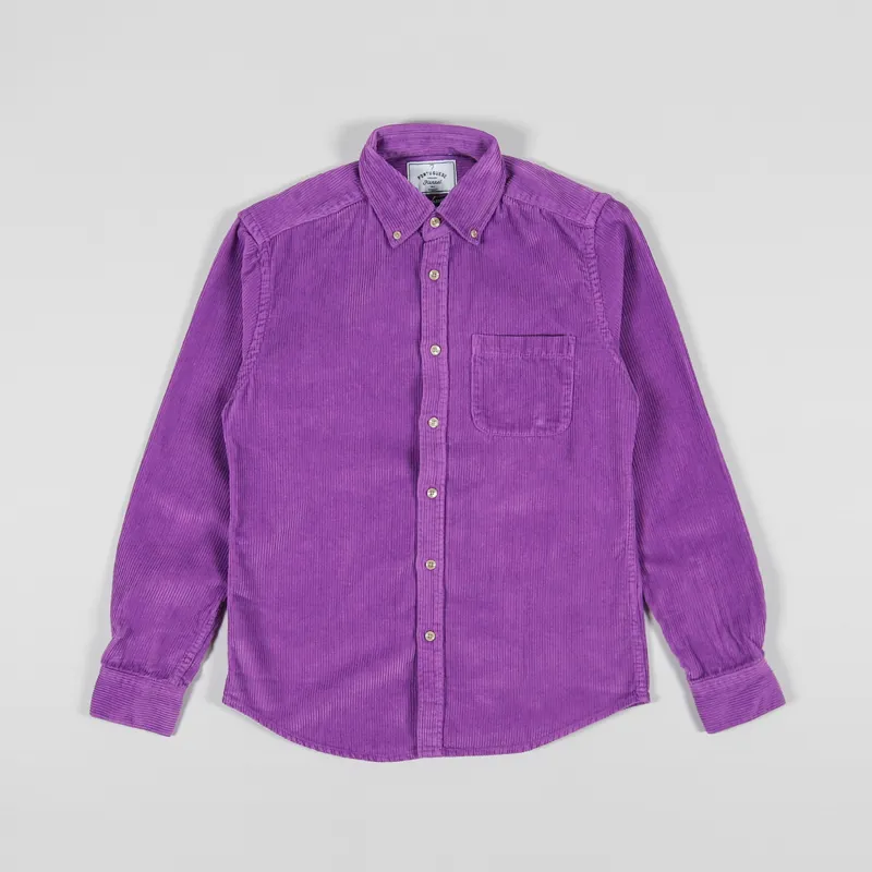 Portuguese Flannel Lobo Shirt Purple
