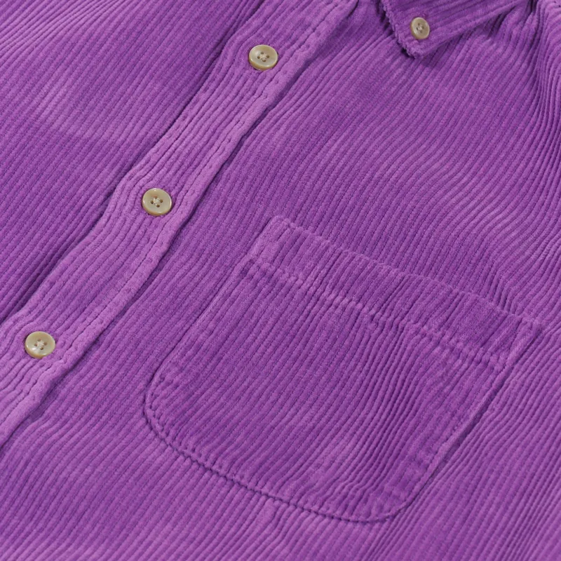Portuguese Flannel Lobo Shirt Purple-2