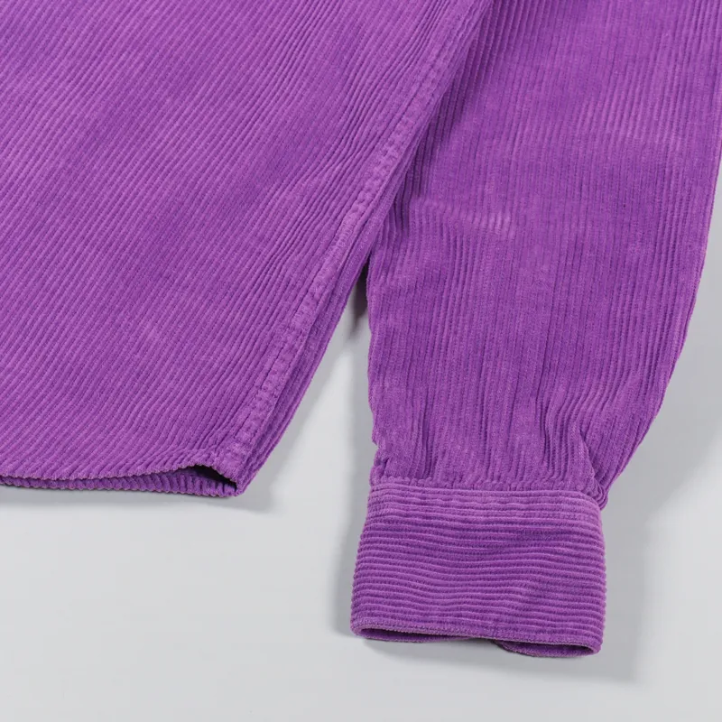 Portuguese Flannel Lobo Shirt Purple-4