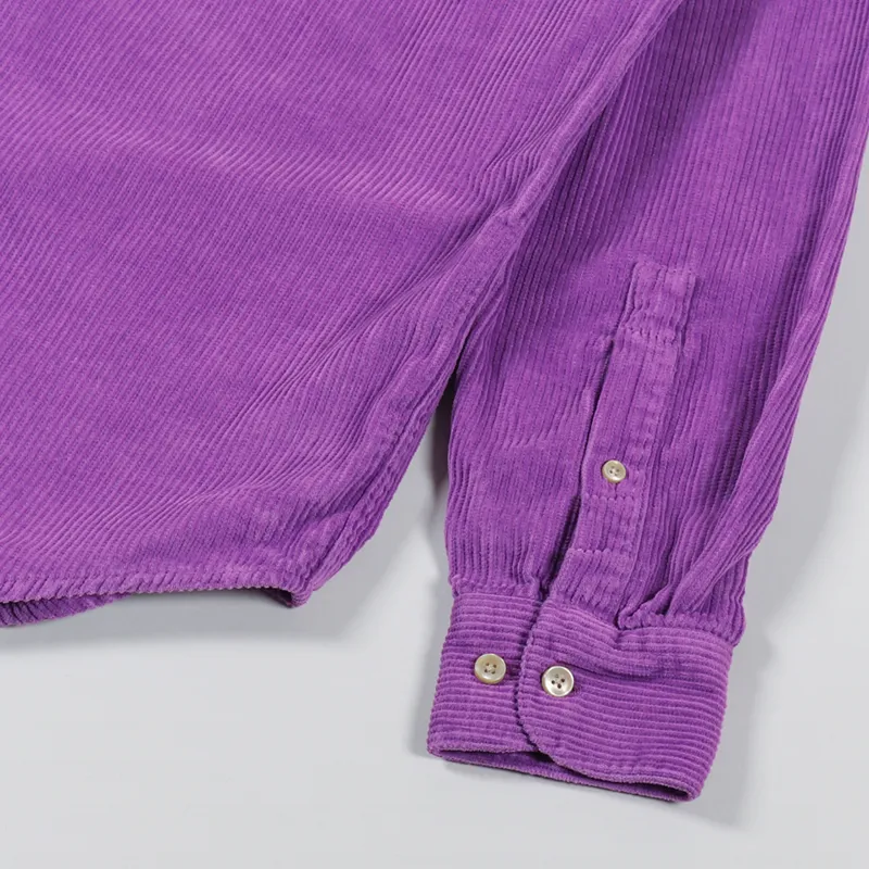 Portuguese Flannel Lobo Shirt Purple-7