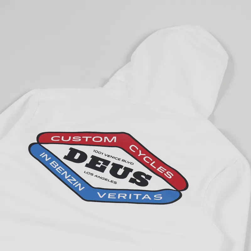 Deus Ex Machina Loco Hoodie Vintage White-2