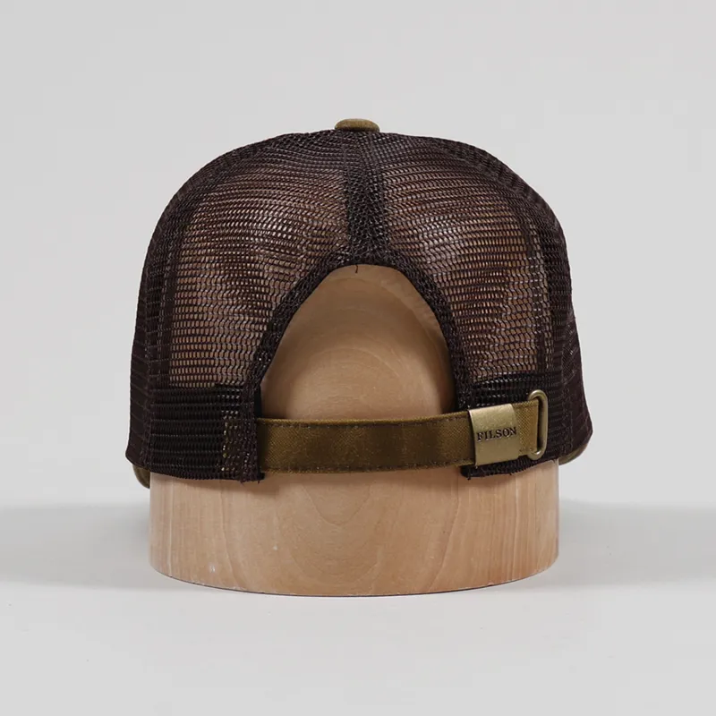 Filson Logger Mesh Cap Dark Tan-3