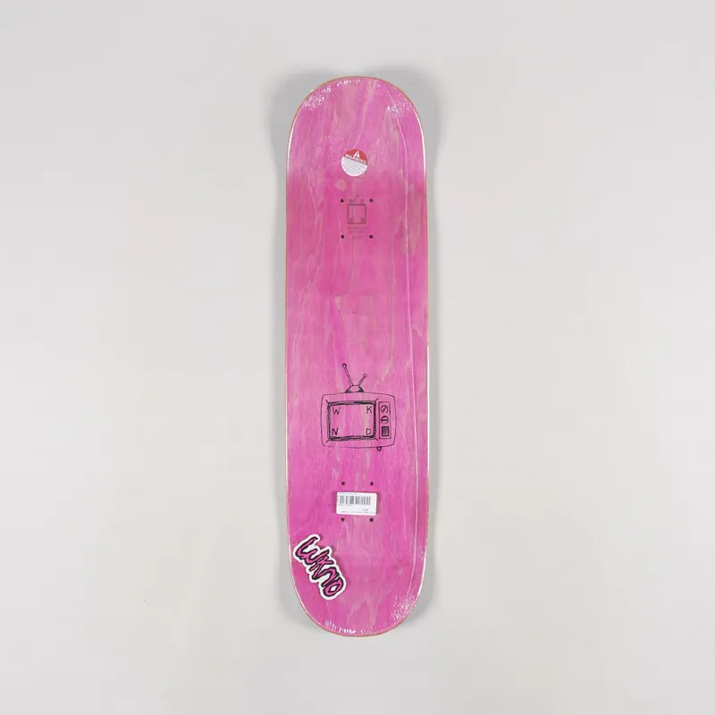WKND Logo Deck Blue Yellow 8.125 Inch-1