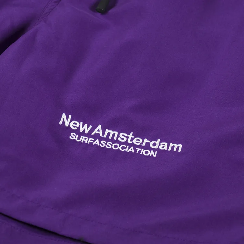 New Amsterdam Surf Association Logo Boardshorts Acai-4