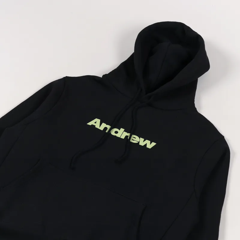 Andrew Logo Hoodie Black-2
