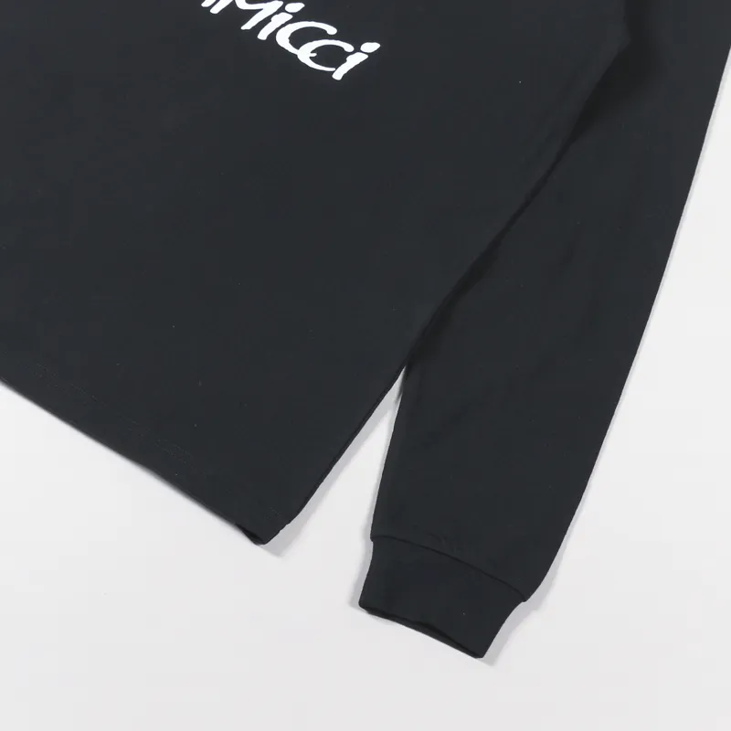 Gramicci Logo Long Sleeve T Shirt Black-4