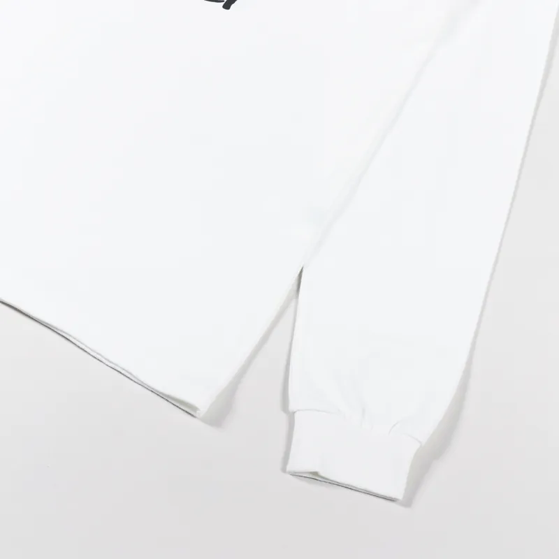 Gramicci Logo Long Sleeve T Shirt White-4