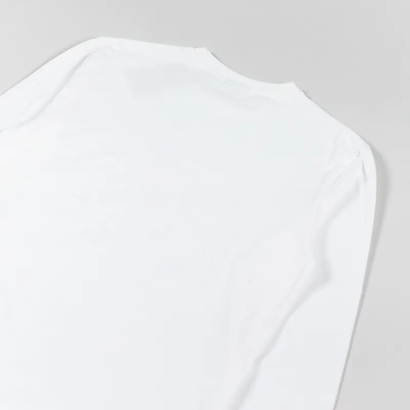 Gramicci Logo Long Sleeve T Shirt White-3