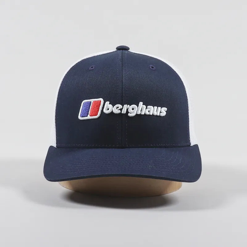 Berghaus Logo Recognition Trucker Hat Dark Blue Dusk-2