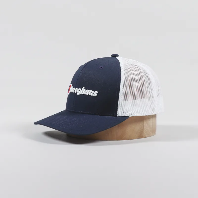 Berghaus Logo Recognition Trucker Hat Dark Blue Dusk