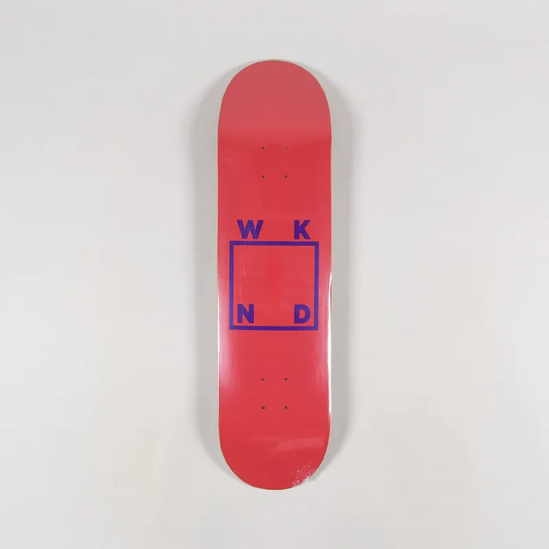 WKND Logo Deck Red Blue 8.375 Inch