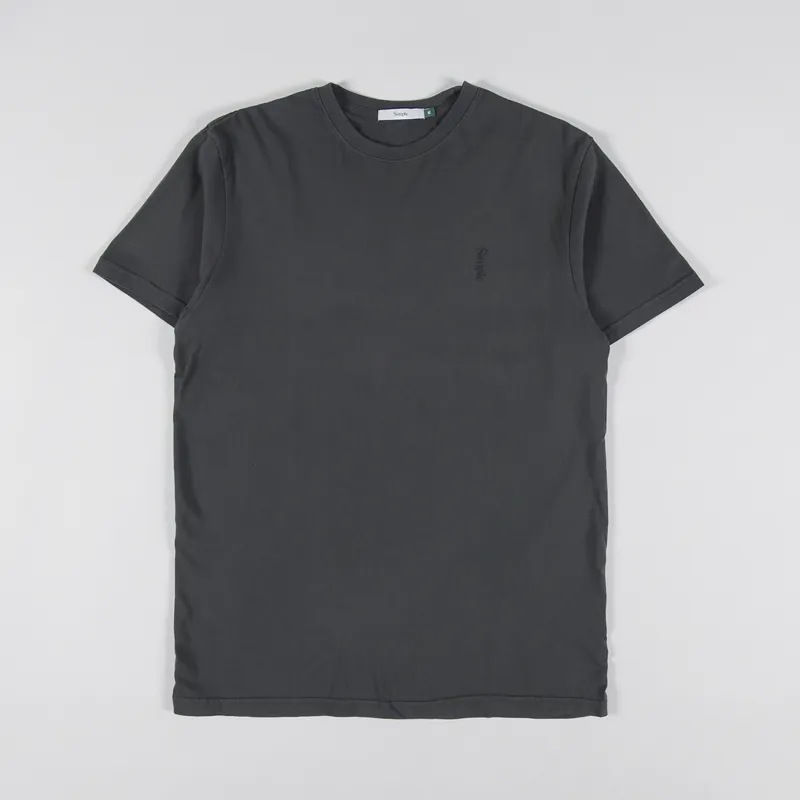 Simple Logo T Shirt Charcoal
