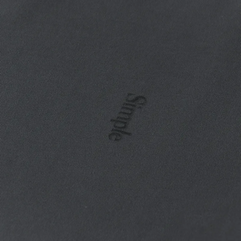 Simple Logo T Shirt Charcoal-2