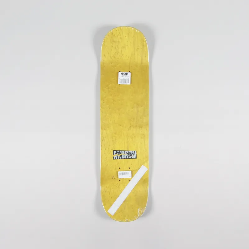 Hockey Look Up Andrew Aleen Deck Yellow 8.25 Inch-1