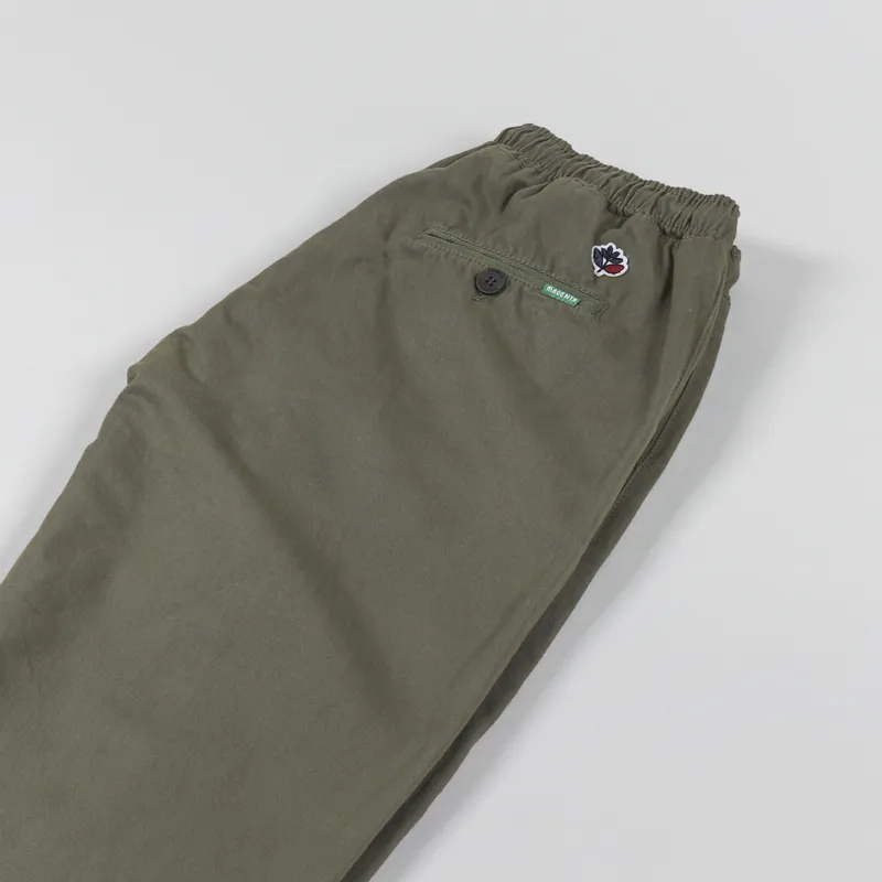 Magenta Loose Pants Dark Olive-4