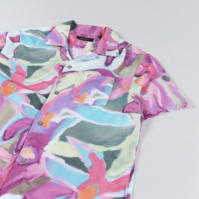 Deus Ex Machina Lorelei Shirt Magenta-2